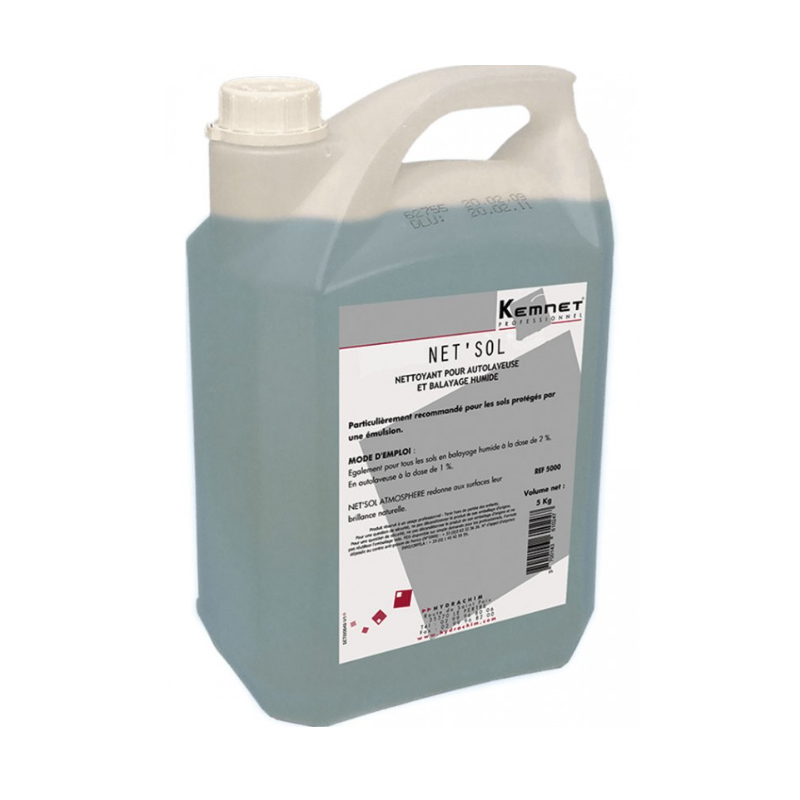 Net'Sol - Détergent A Base De Savon - Bidon 5L