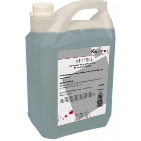 Net'Sol - Détergent A Base De Savon - Bidon 5L