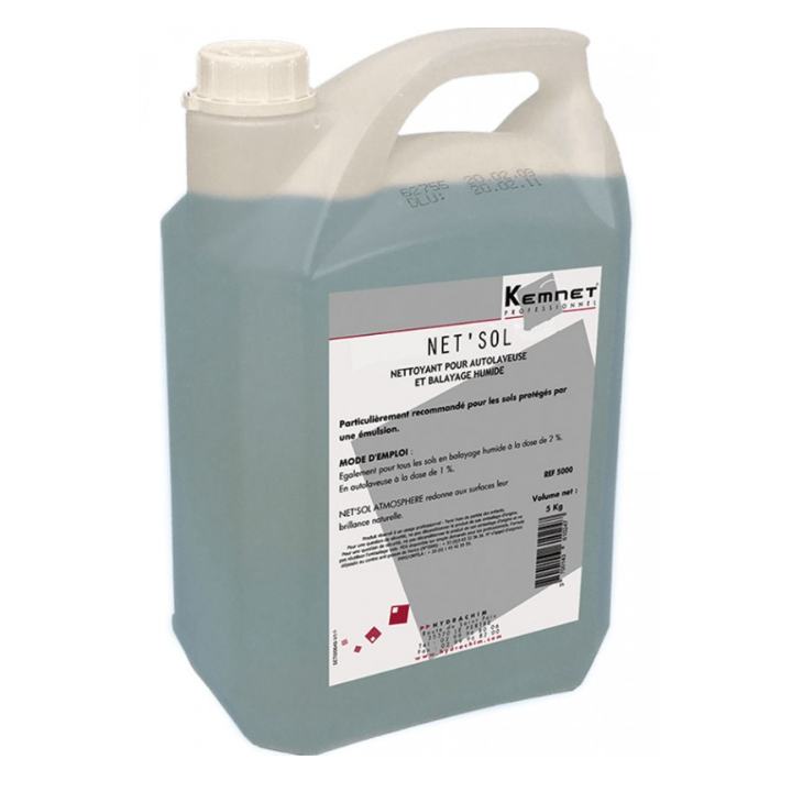 Net'Sol - Détergent A Base De Savon - Bidon 5L